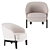 Modern Chelsea Armchair by Molteni&C 3D model small image 4