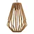 Rustic Wood Chandelier: Timeless Elegance for Your Space 3D model small image 1