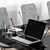 Modern Conference Table 23 3D model small image 2