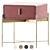 Modnodesign Velvet Dresser Set 3D model small image 4