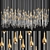 Luxor Tear Drop Chandelier 3D model small image 1