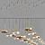 Elegant Bella Pendant Lamp: Timeless Beauty 3D model small image 2