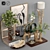 Elegant Decorative Set (Vray & Corona) 3D model small image 13