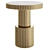 Brass Column Side Table by Loft Concept 3D model small image 1