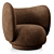 Rico Armchair: Stylish and Comfortable 3D model small image 1