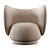 Rico Armchair: Stylish and Comfortable 3D model small image 3