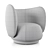 Rico Armchair: Stylish and Comfortable 3D model small image 6