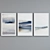 Modern Abstract Picture Frame Set 3D model small image 3