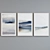 Modern Abstract Picture Frame Set 3D model small image 4