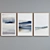 Modern Abstract Picture Frame Set 3D model small image 5