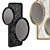 Reflective Harmony | Wall Mirror 3D model small image 1