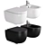 Saqu Home Randloos Toilet Set 3D model small image 1