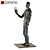 Egyptian Mummy Statue: Exquisite 3D Model 3D model small image 2