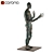 Egyptian Mummy Statue: Exquisite 3D Model 3D model small image 3