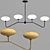 Parker 4-Light Linear Chandelier - Stunning Lighting Fixture 3D model small image 2