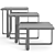 Fendi Infinito Coffee Tables Set 3D model small image 4