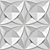 3D Diamond Wall Panel, 30x30cm 3D model small image 12