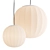 Luminous Elegance: LUCEPLAN LITA Hanging Lamp 3D model small image 1