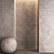 Durable Decorative Plaster Texture 3D model small image 2