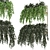 Metal Box Hanging Plants - Set 238 3D model small image 1