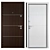 Norwey (Favorit) Entrance Metal Door - Premium Design & Security 3D model small image 3