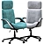 ErgoFlex Beautyrest Office Chair 3D model small image 5