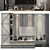 Modern TV Shelf - Stylish Wall Decor 3D model small image 2