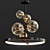 Modern Iona B Chandelier 3D model small image 1