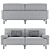 Summit Standard: Sleek and Stylish Sofa 3D model small image 3