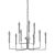 Elegant 9-Light Chandelier 3D model small image 2