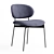 Elegant Luz Chair: Sleek Design & Superior Comfort 3D model small image 1