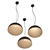 Elegant RUGIADA Pendant Lamp: Gibas 3D model small image 6