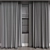 Elegant Vray & Corona Curtain 3D model small image 3