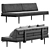 Modern Casara Daybed: Stylish Comfort 3D model small image 2