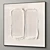 Abstract Plaster Photo Frames 3D model small image 6