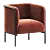 GABER PLACE Easy Chair: Modern Comfort 3D model small image 2