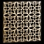 Square Decorative Panel Set 600x600mm 3D model small image 4