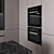 Modern Corner Kitchen - Complete with Luxury Appliances 3D model small image 3