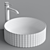 ArtCeram MILLERIGHE OSL010 Round Sink 3D model small image 3