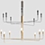 Elegant Candelabra Chandelier 3D model small image 3