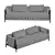 Elegance in Comfort: Madison SoftLine 3D model small image 4