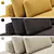 Dizzy B: Modern Modular Sofa with Wide Armrests 3D model small image 4