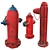  Urban Hydrant Collection: 3 High-Detail Models 3D model small image 2