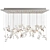 Floating Butterfly Chandelier: Exquisite Crystal Elegance 3D model small image 4