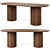 Moderna Dining Table: Sleek and Stylish 3D model small image 1