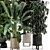 Ferm Living Bau Pot Large Indoor Plants 3D model small image 2