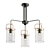 Sleek Rivoli Annegret Pendant Chandelier 3D model small image 1