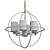 Modern Luxury Pendant Chandelier 3D model small image 2