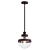 Elegant Bronze Pendant Light 3D model small image 1