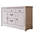RIVIERA 2-Drawer Chest: Elegant and Spacious 3D model small image 1